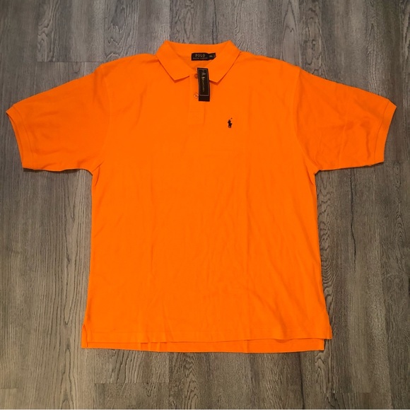 Polo Ralph Lauren Other - New 3XL Polo Ralph Lauren Mens Polo Shirt Short Sleeve Top Orange Pony MSRP:98